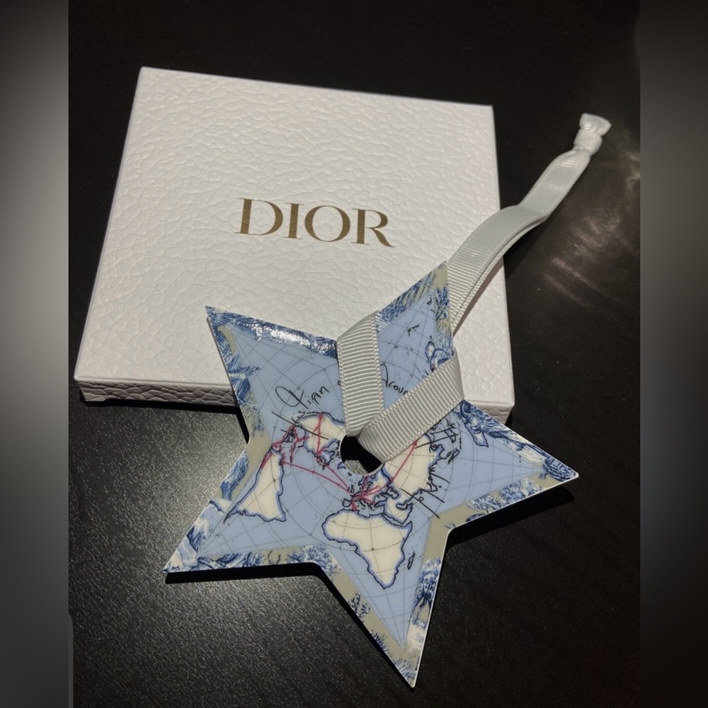 Dior Blue Star Ornament Ceramic Fragrance Diffuser NWB VIP Gift - Picture 3 of 10